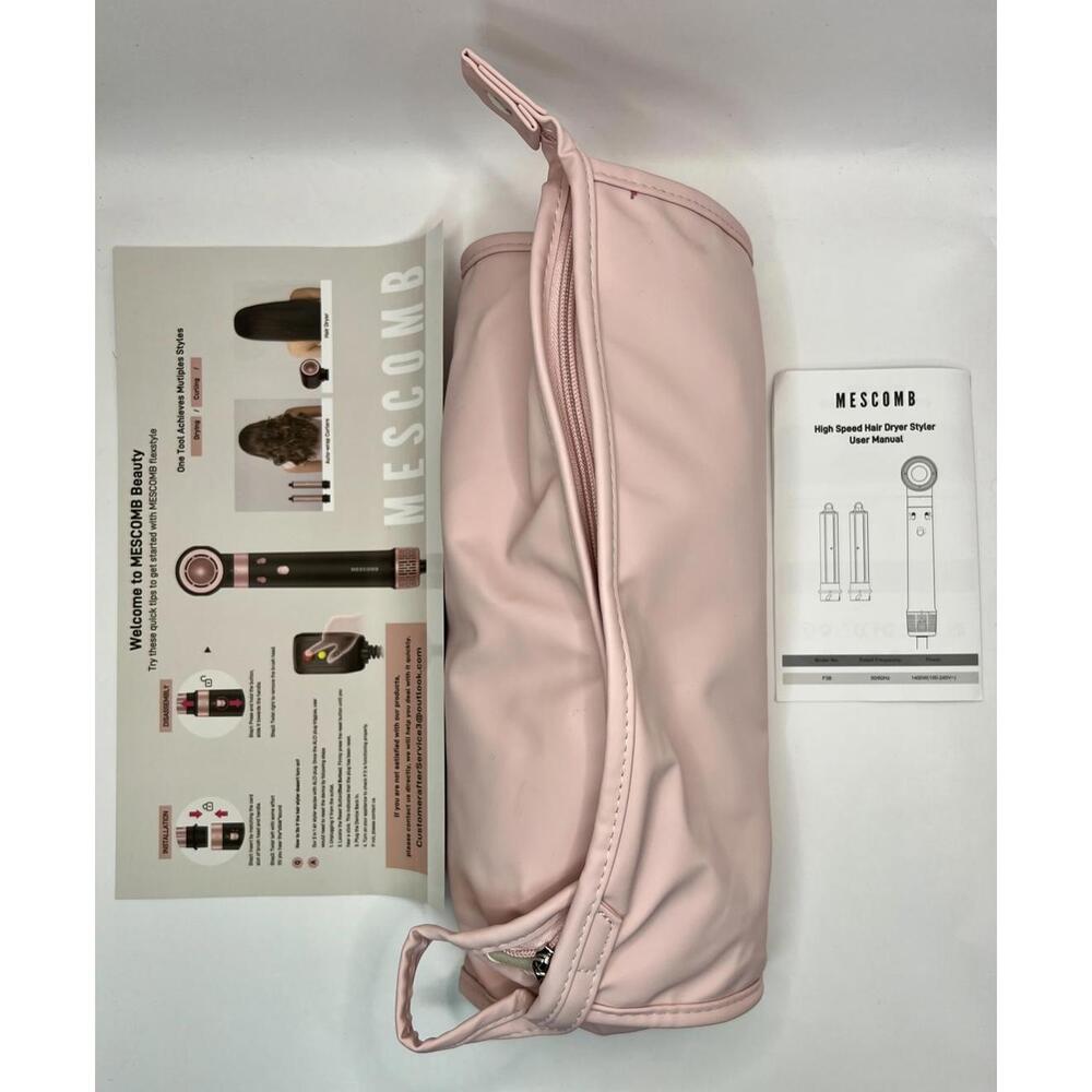 3-in-1 Hot Air Hair Dryer / Styler / Curler (Dual Voltage) - Picture 4 of 8